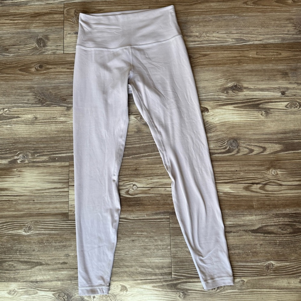Lululemon Align Pant II 28” Nulu Leggings Size 8 Burrows Beige